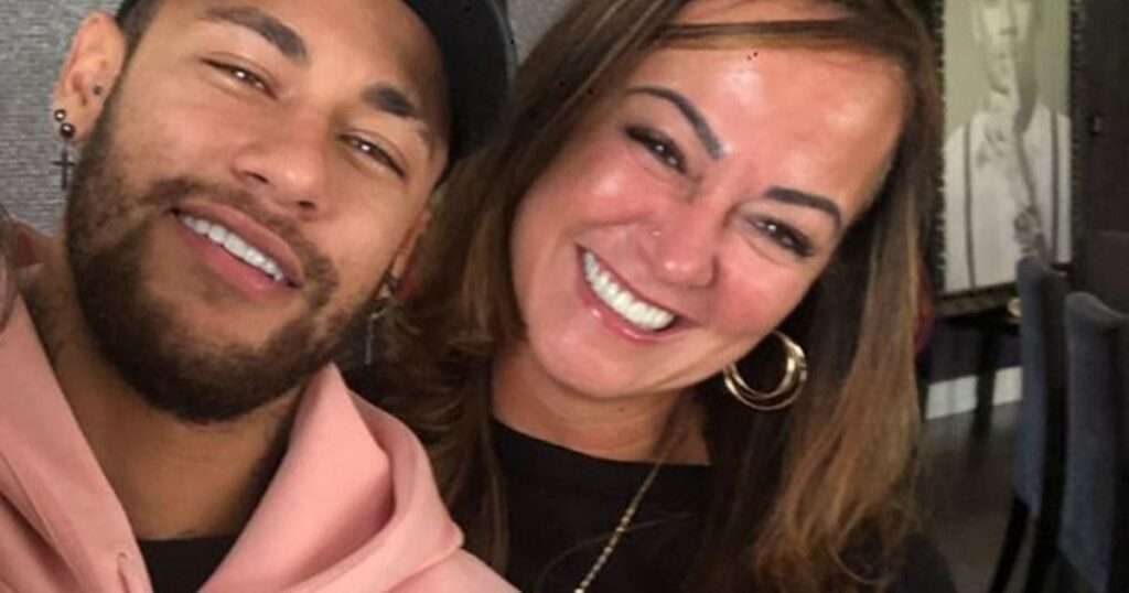Qual a idade da mãe do Neymar