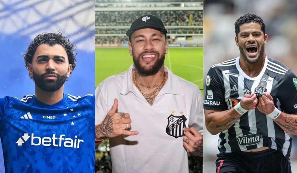 Neymar vai ganhar 2x Gabigol no Cruzeiro e 5x Hulk no Atlético